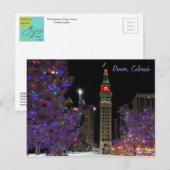 De Lichten van de vakantie, Daniels & de Toren van Feestdagenkaart (Voorkant / Achterkant)