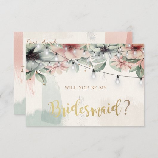 De Lichten van het koord, de Slag van de Borstel,  Kaart (Voorkant / Achterkant)