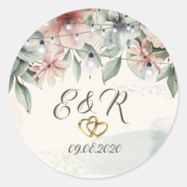 De Lichten van het koord, de Slag van de Borstel,  Ronde Sticker