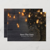 De  Lichten van het Koord & het Brondenhuwelijk sp Aankondigingskaart (Voorkant / Achterkant)