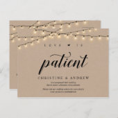 De Lichten van het koord, Kraft, de Liefde is gedu Briefkaart (Voorkant / Achterkant)