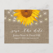 De Lichten van het Koord van de overlapping & Zonn Aankondigingskaart (Voorkant)