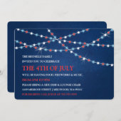 De Lichten van het Koord van de ster 4th van de Ui Kaart (Voorkant / Achterkant)