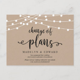 De lichten van het koord, Verandering van datum, b Briefkaart