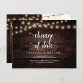 De Lichten van het koord, Verandering van Datum, Z Briefkaart (Voorkant / Achterkant)