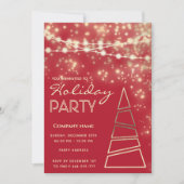 De lichten van het koord vonken de rode collectiev kaart (Voorkant)