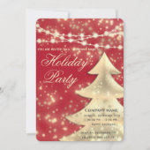 De lichten van het koord vonken de rode collectiev kaart (Voorkant)