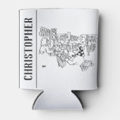 De Lichten van het Verkeer van de verkeerscontrole Blikjeskoeler (Voorkant)