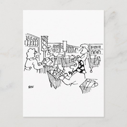 De Lichten van het Verkeer van de verkeerscontrole Briefkaart (Voorkant)