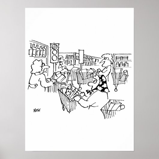 De Lichten van het Verkeer van de verkeerscontrole Poster (Voorkant)