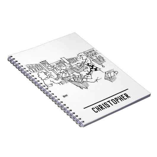 De Lichten van het Verkeer van het verkeersbeheer  Notitieboek (Rechterzijde)