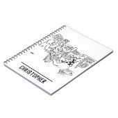 De Lichten van het Verkeer van het verkeersbeheer Notitieboek (Linkerzijde)