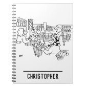 De Lichten van het Verkeer van het verkeersbeheer  Notitieboek (Voorkant)