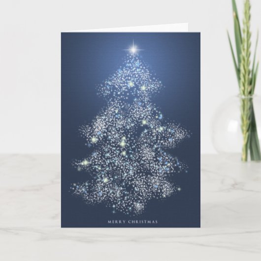 De Lichten van Kerstmis Feestdagen Kaart (Voorkant)