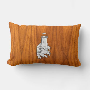 De Lichter van de Stijl van het Chroom op het Deco Kussen