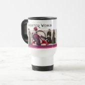 De lichtere vrouw reisbeker (Voorkant links)