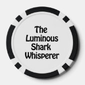 de lichthaaienwhisker poker chips (Achterkant)