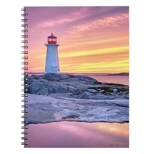 De lichthouder notitieboek (Voorkant)