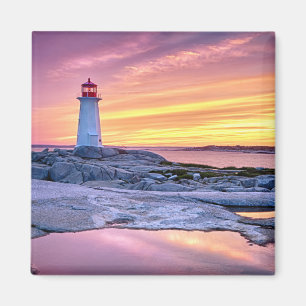 De lichthouder   Peggy's Cove Magneet