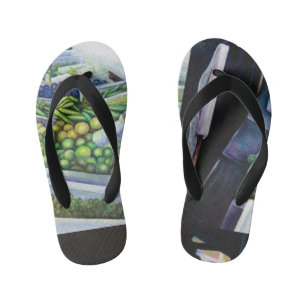 De Lichtkant van Lavender Street, Singapore Kinder Teenslippers