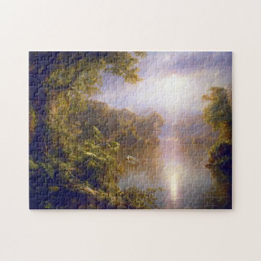 De lichtrivier van de Frederic Edwin Church Legpuzzel (Horizontaal)