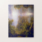 De lichtrivier van de Frederic Edwin Church Legpuzzel (Verticaal)