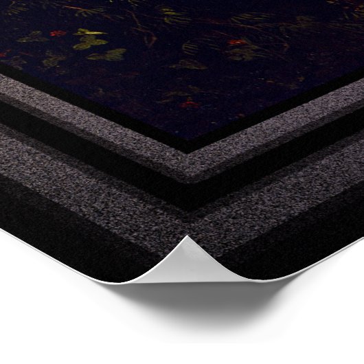 De lichtrivier van de Frederic Edwin Church Poster (Hoek)