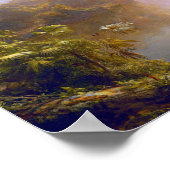 De lichtrivier van de Frederic Edwin Church Poster (Hoek)