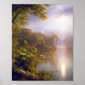 De lichtrivier van de Frederic Edwin Church Poster (Voorkant)