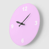 De lichtrose Grote Witte Klok van de Muur van (Hoek)