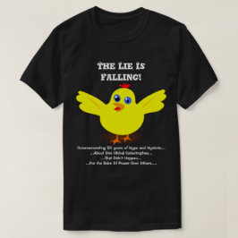 De Lie neemt de herdenking van de klimaatveranderi T-shirt