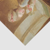 De Liebesbrief van Jean Honore Fragonard Tissuepapier (Detail)