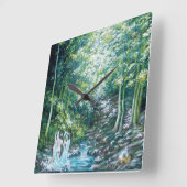 DE LIEDEREN VAN DE ZOMER IN HET BOS VAN VIERKANTE KLOK (Hoek)