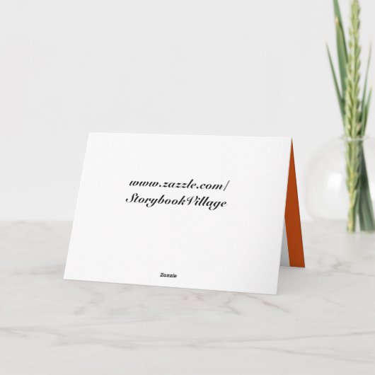 De Liederen van Halloween Kaart (Achterkant)