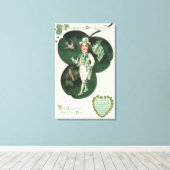 De liedjes die het hart bereiken canvas afdruk (Insitu (Houten vloer))