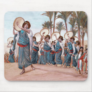 "De liedjes van Joy", joodse kunstgeschenk Muismat