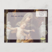 De liefdadigheidsinstelling van Bougeureau, briefk Feestdagenkaart (Achterkant)