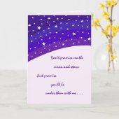 De liefde belooft het Wenskaart van het Jubileum Kaart (Gele Bloem)