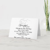 De liefde bestaat uit dit kaart (Achterkant)