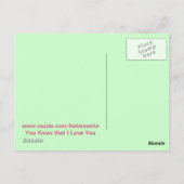 De liefde die je Kaart (Achterkant)