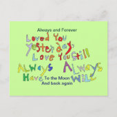 De liefde die je Kaart (Voorkant)