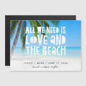 De liefde en de Bestemming van de Beach sparen de  (Voorkant / Achterkant)