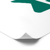 De liefde groeit waar de Kindness wordt geplant Poster (Hoek)