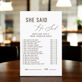 De liefde is aan het brouwen, zei ze, het bruidssp