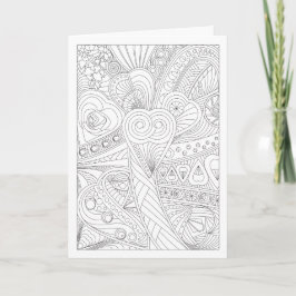 De liefde is allen u Valentijns wenskaart nodig Feestdagen Kaart