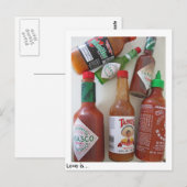 De liefde is… briefkaart (Voorkant / Achterkant)