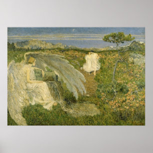 DE LIEFDE IS DE BRON VAN HET LEVEN POSTER