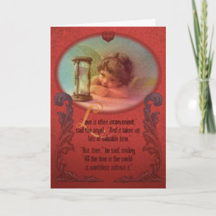 De liefde is de Inspanning waard! Feestdagen Kaart