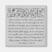 De liefde is...de Magnet van de Manuscript (Voorkant)