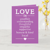 De liefde is… douanewenskaarten kaart (Gele Bloem)